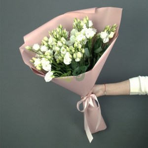 Букет Эустома белая